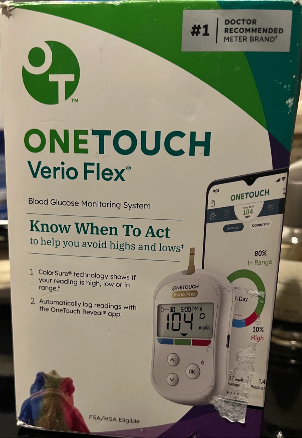 OneTouch Verio Flex System kit/meter