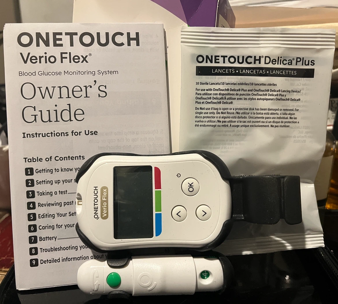 OneTouch Verio Flex System kit/meter - photo 4