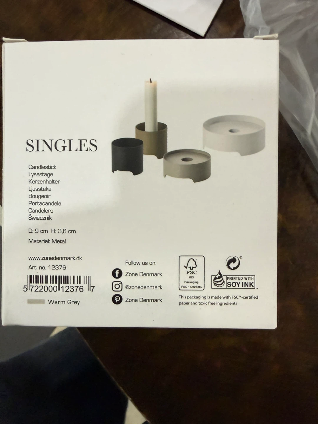Zone candlestick - photo 2