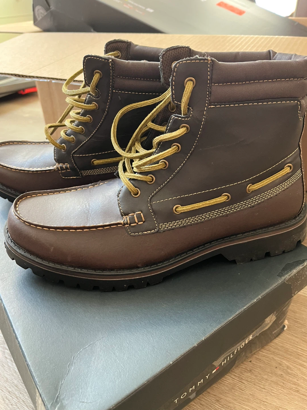 Tommy Hilfiger Men's Brown Boots - photo 2
