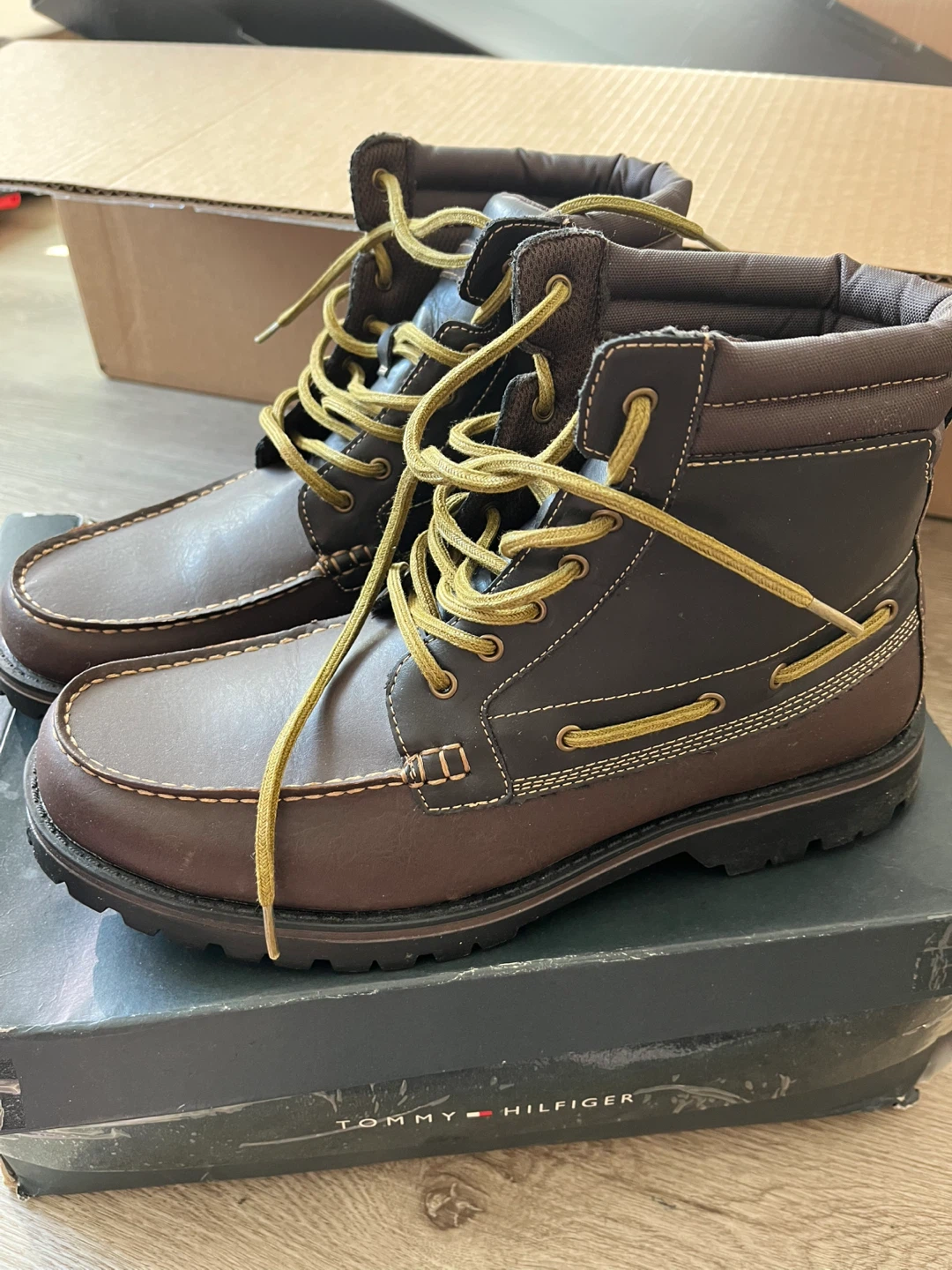 Tommy Hilfiger Men's Brown Boots - photo 3