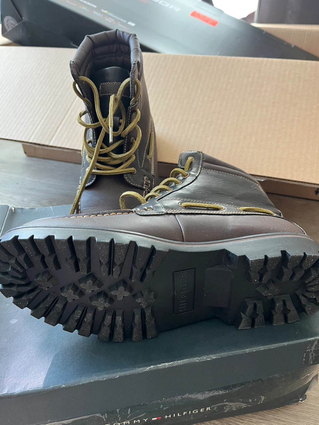 Tommy Hilfiger Men's Brown Boots - photo 5
