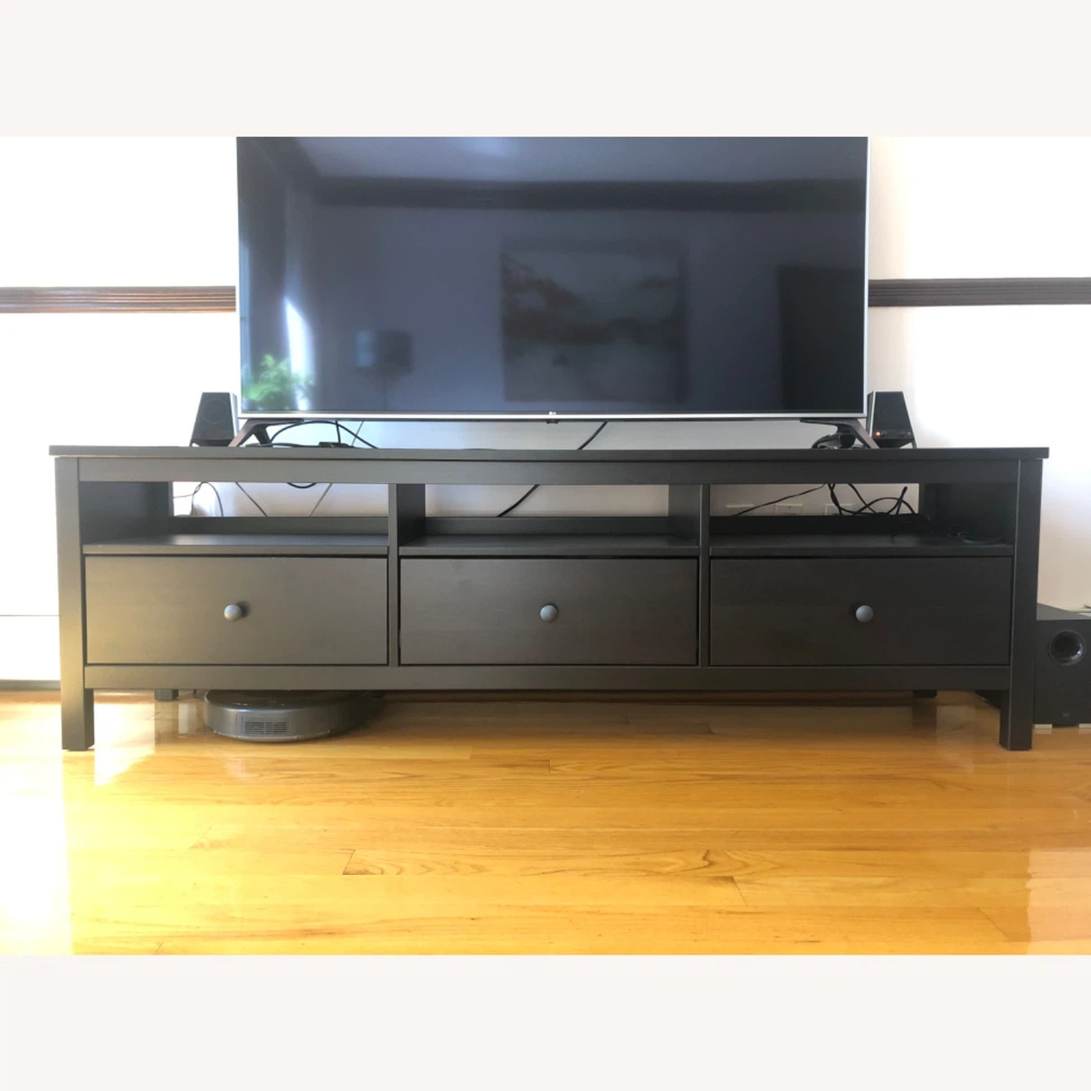 IKEA Hemnes TV Stand Black
