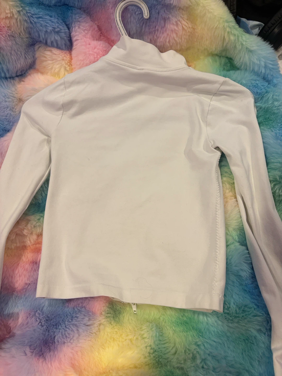 Garage White Full-Zip XS