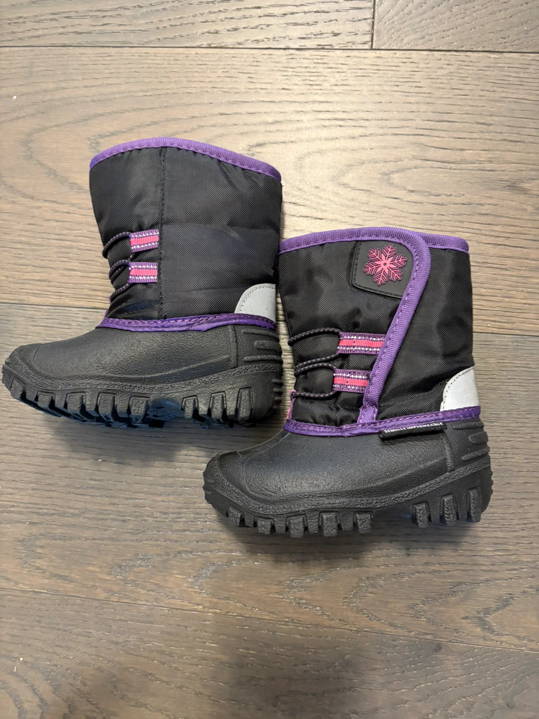 toddler girl warm winter boots sz 6T new ret $96 - photo 2