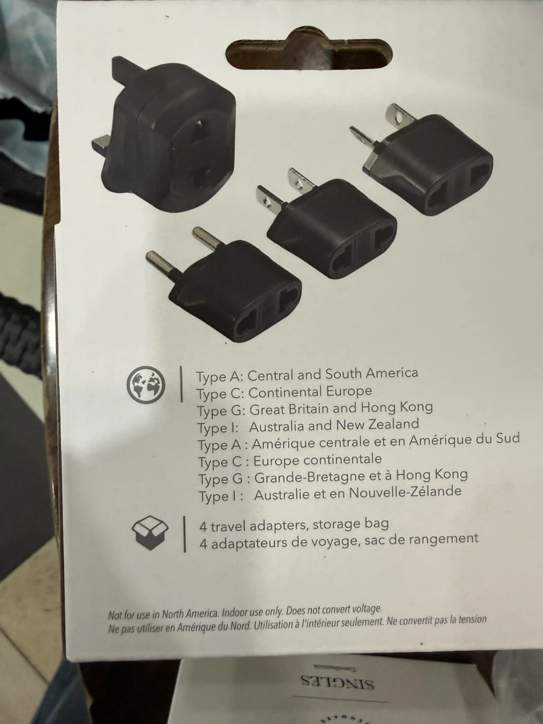 Vital Travel Adapters Set (4 adapters) - photo 2