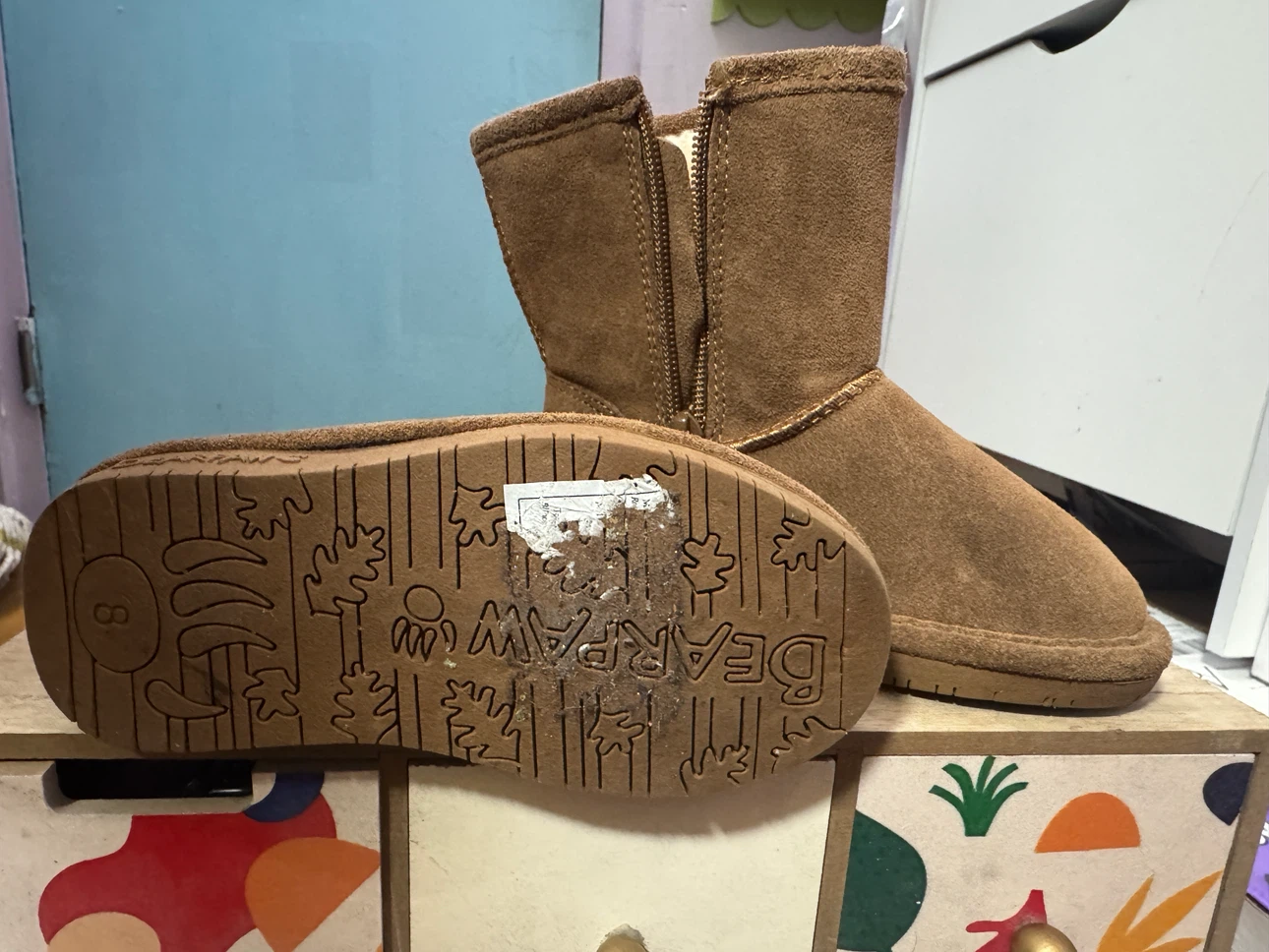 Bearpaw Tan Suede Boots - photo 2
