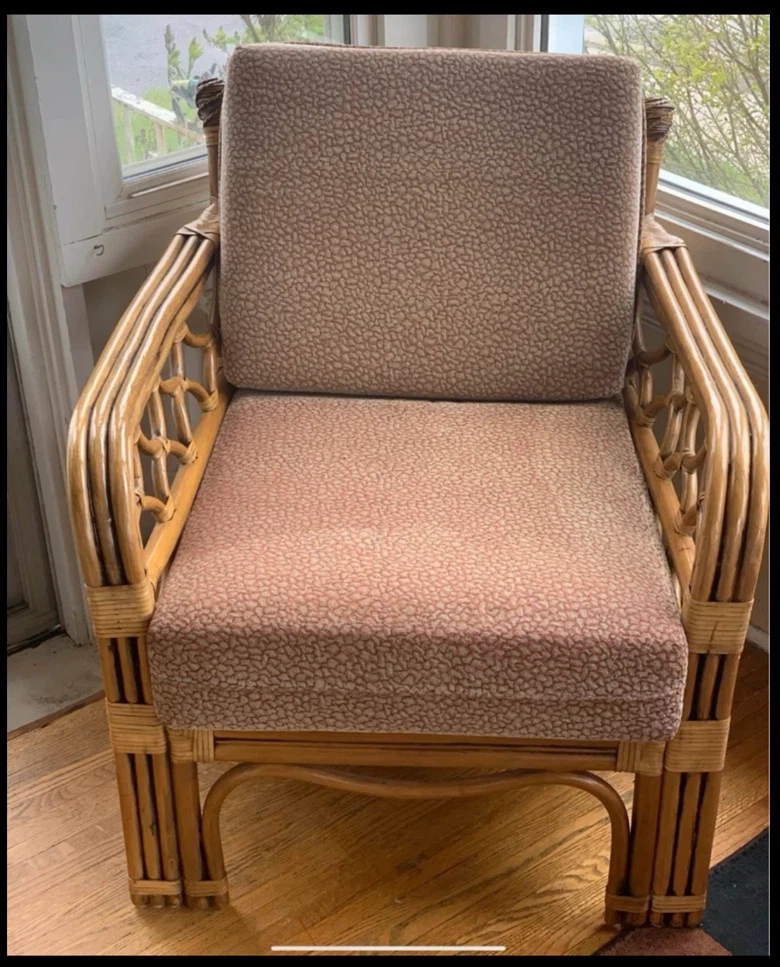 Boca Rattan Loveseat and Chair set - bohemian - photo 3
