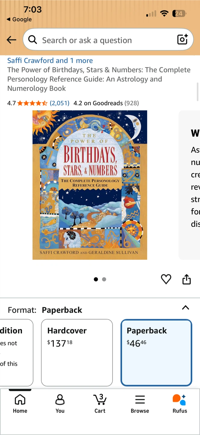 The Power of Birthdays, Stars & Numbers Book
