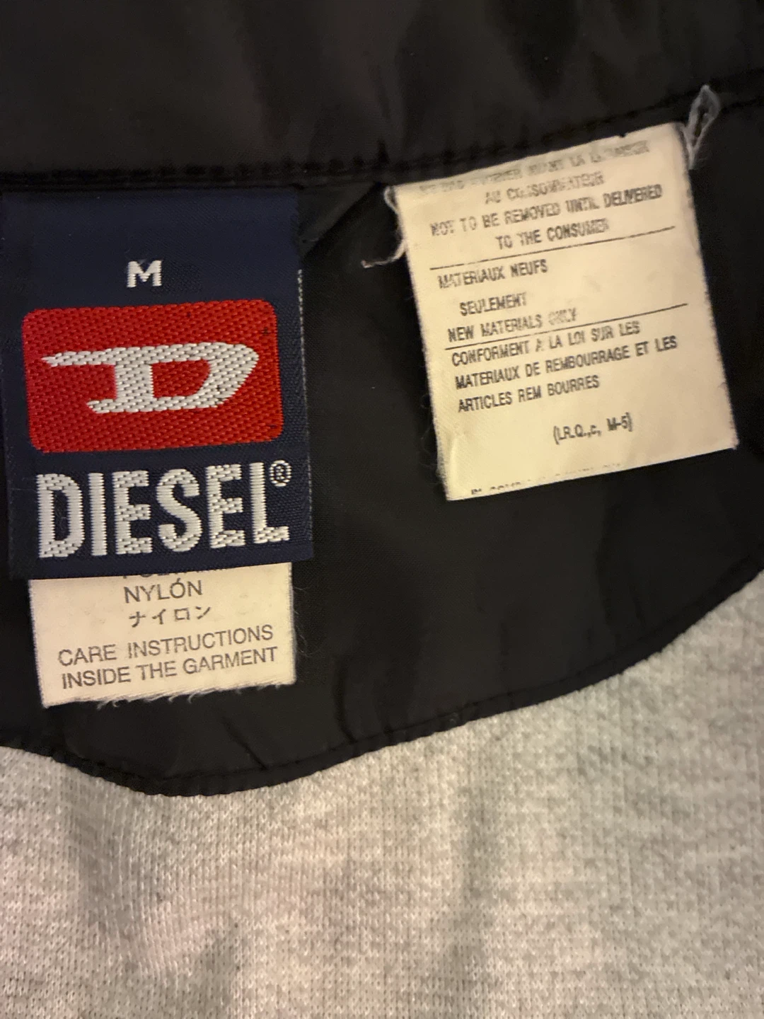Diesel Black Nylon Jacket - photo 3