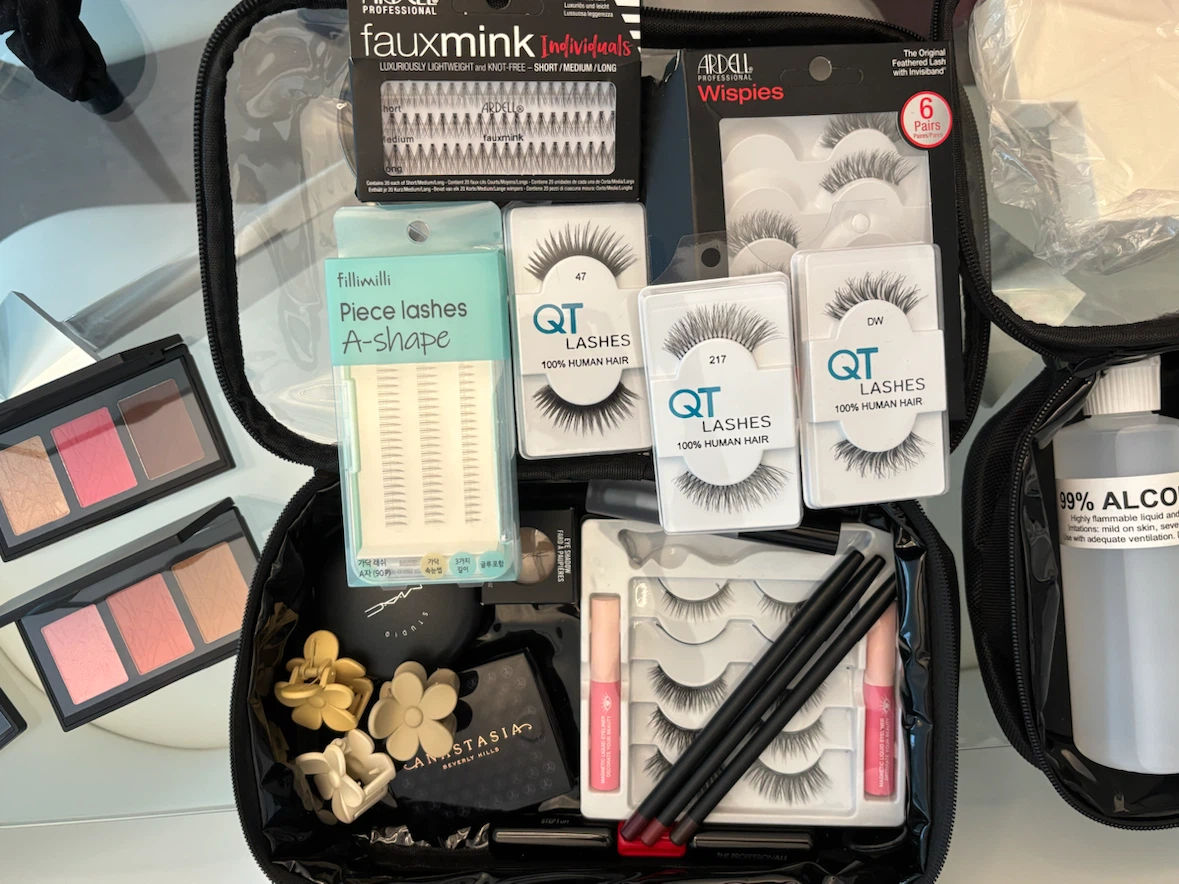Assorted Eyelash and Makeup Kit