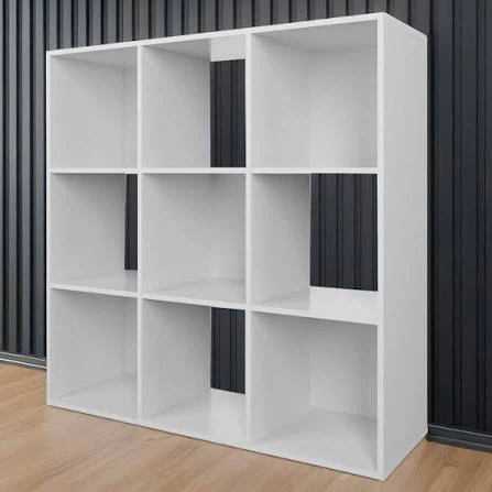White 9-Cube Storage Organizer - photo 3
