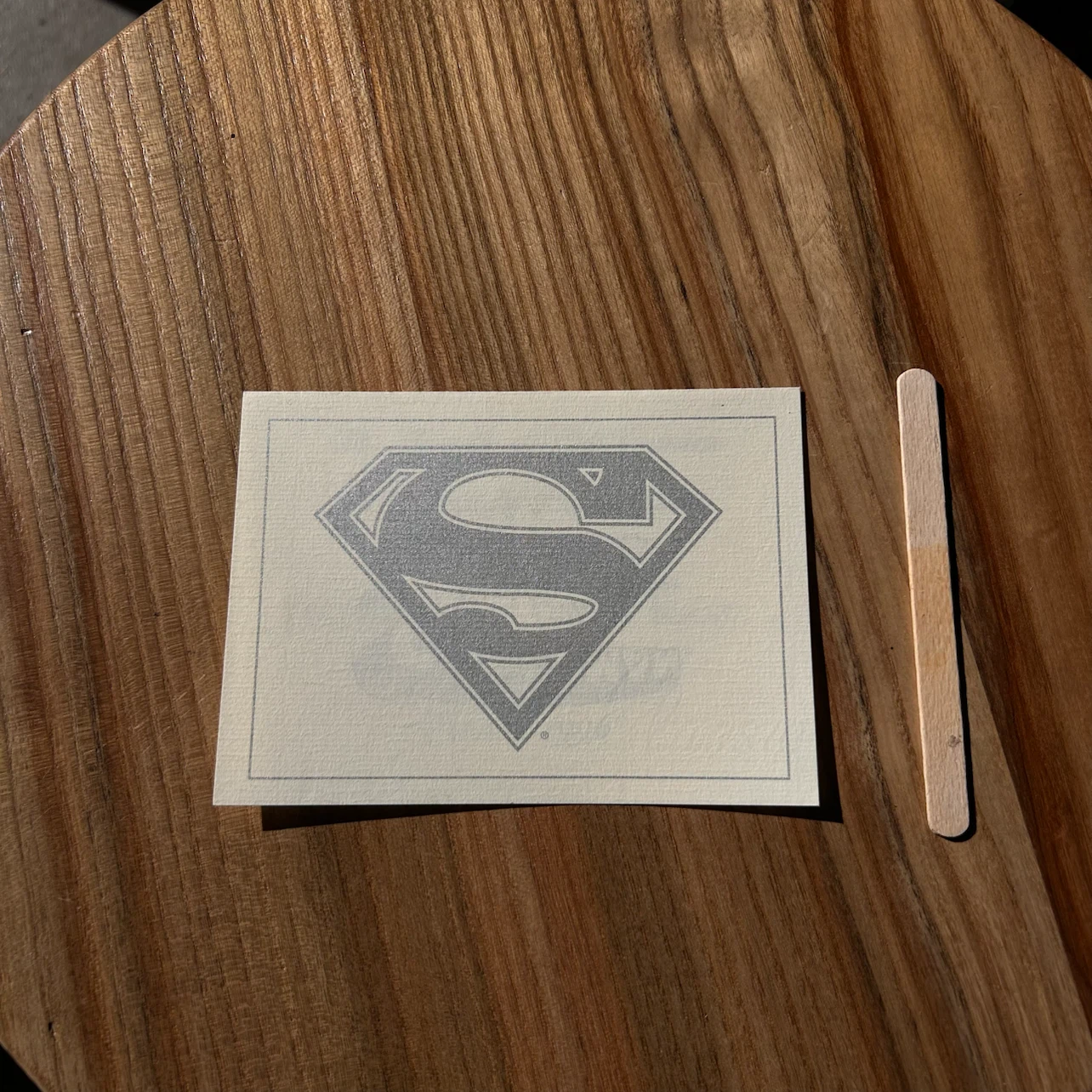 Superman The Wedding Album Promo Card (1996)