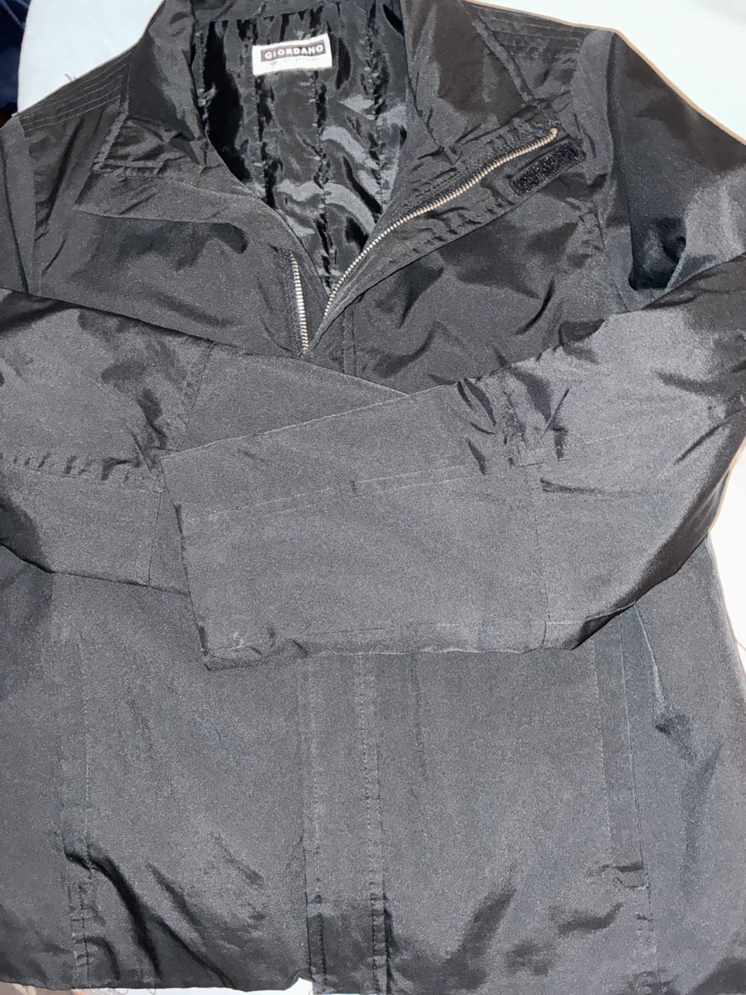 Giordano Black Quilted Jacket