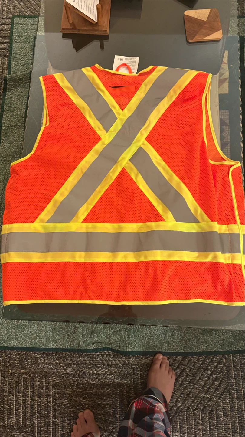 Brand new Work Safety Deluxe High-Visibility Vest