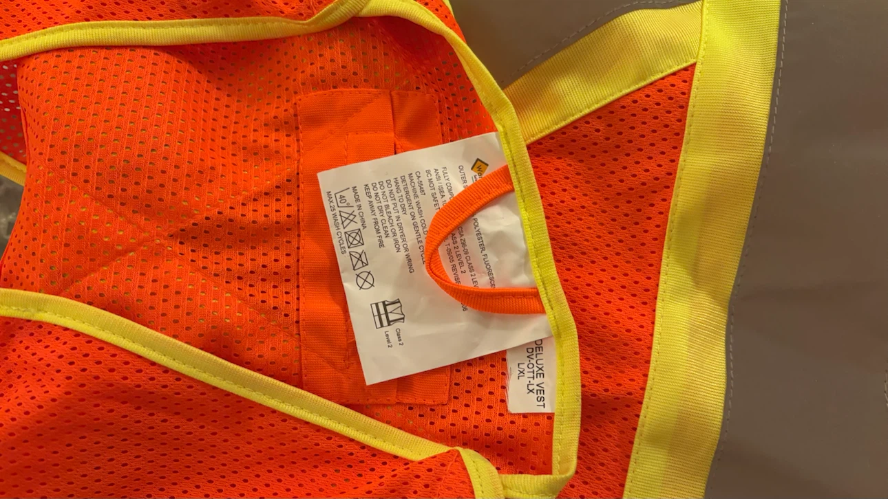 Brand new Work Safety Deluxe High-Visibility Vest - photo 4