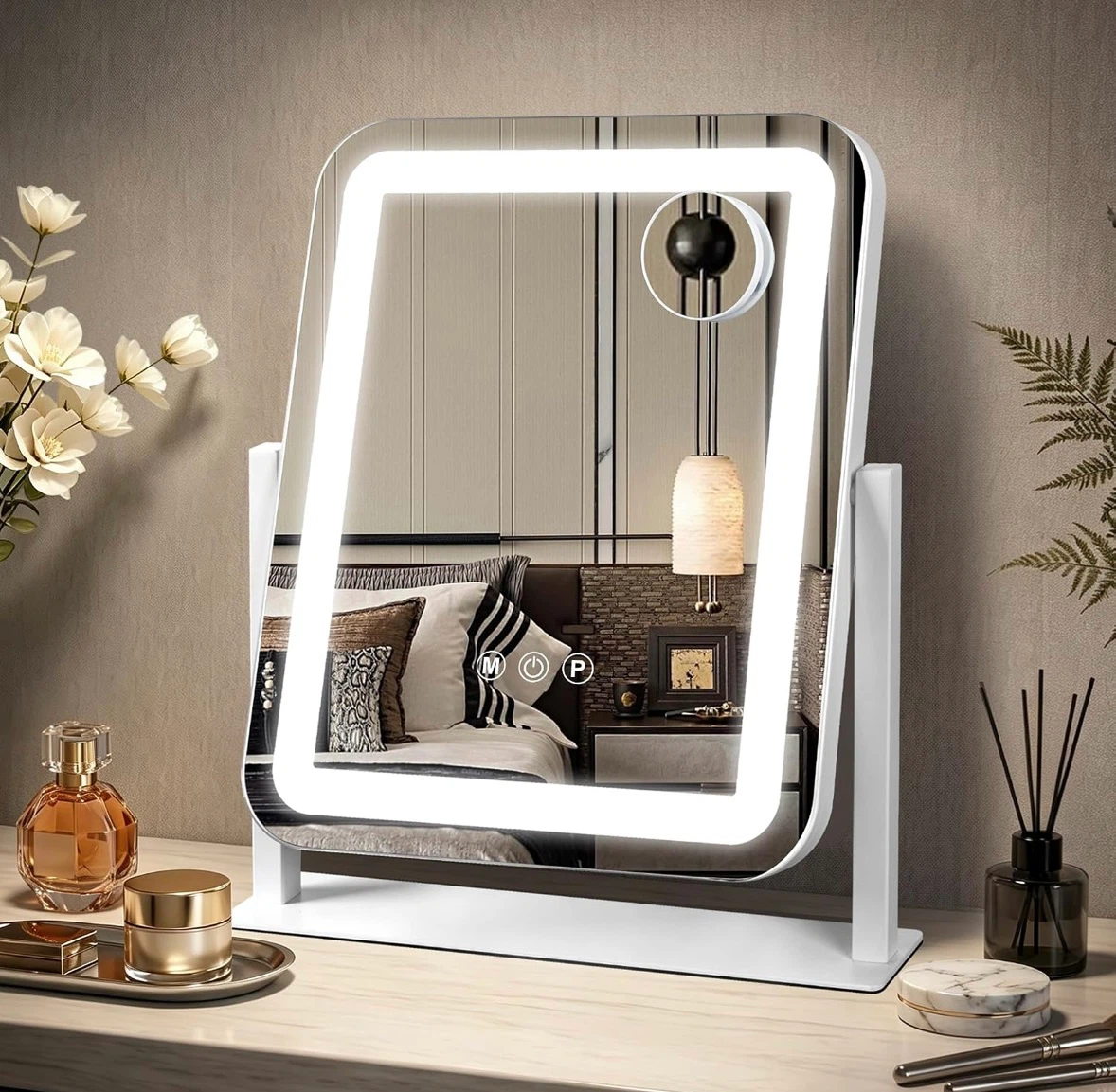 LED Vanity Mirror with Touch Control