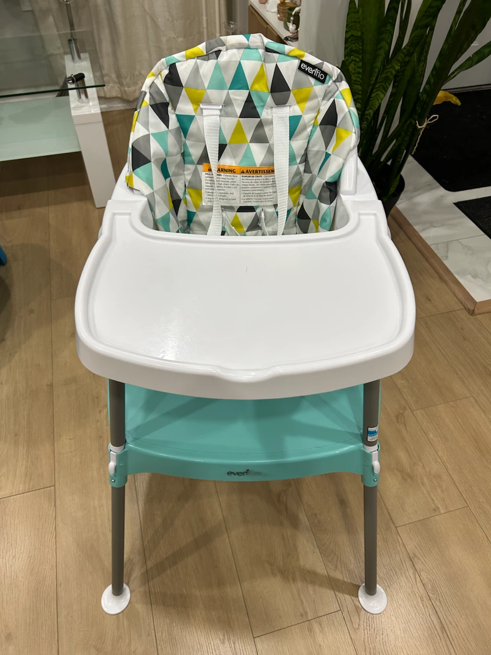 Evenflo High Chair with Geometric Print - photo 2