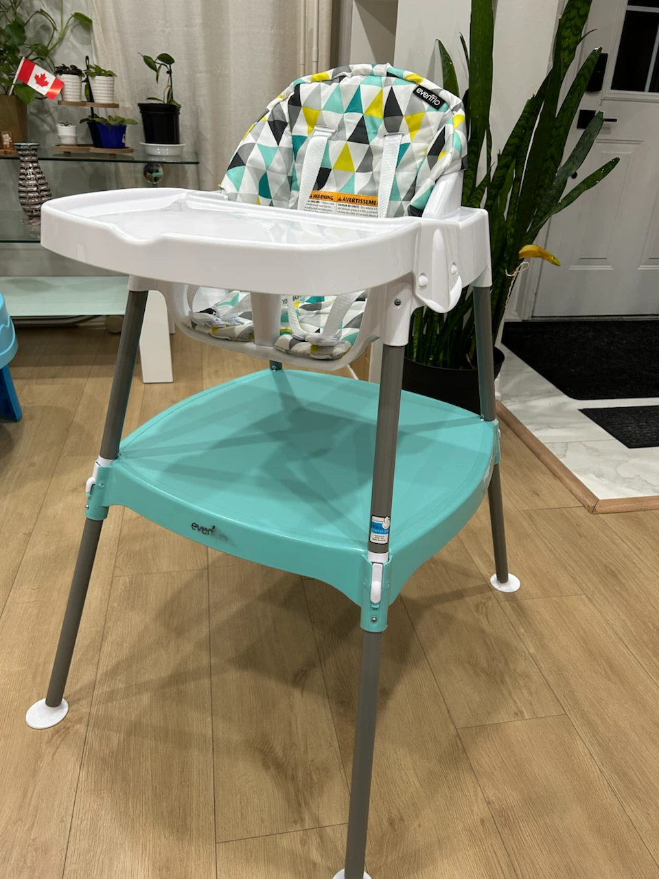 Evenflo High Chair with Geometric Print - photo 5