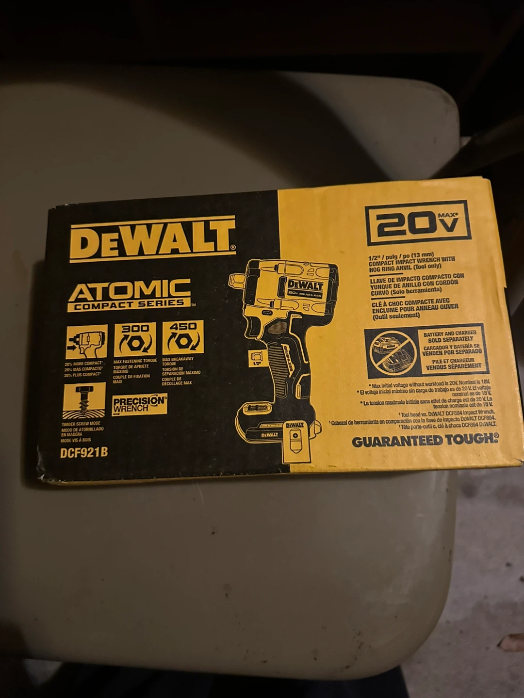 Firm price DEWALT ATOMIC 20V MAX 1/2-inch Impact Wrench DCF921B