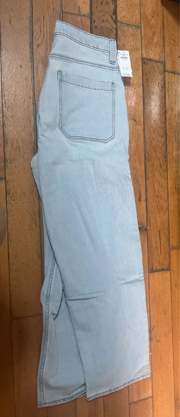 Hollister Skater Baggy Jeans Light Wash W33 L32