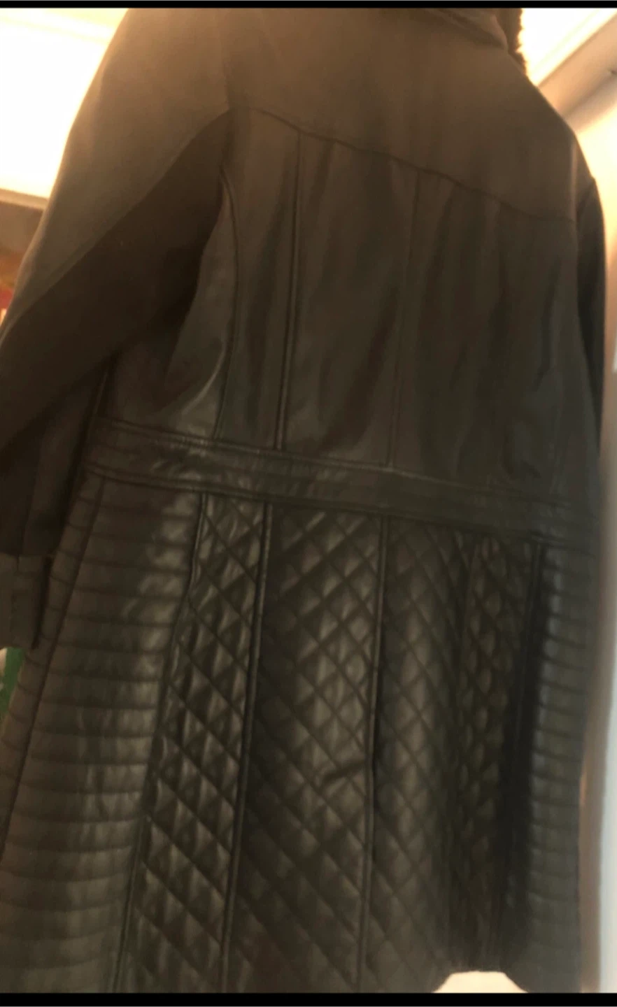 Attitude Jay Manuel Black Quilted Coat - photo 3