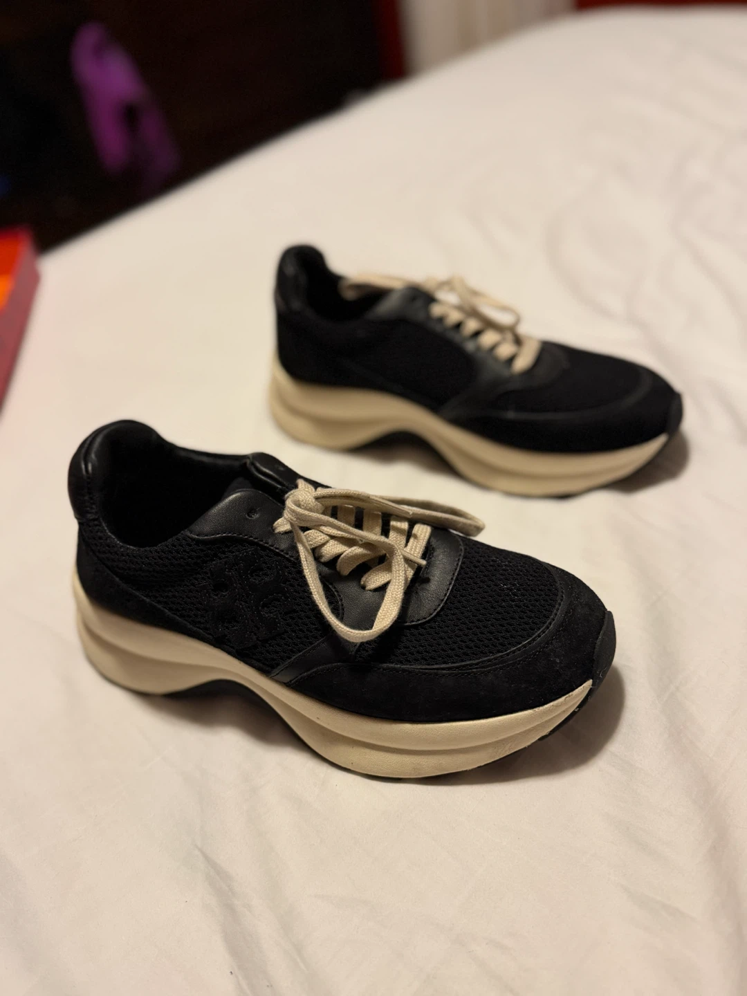 Tory Burch Miller Calf Leather Sneakers - photo 2