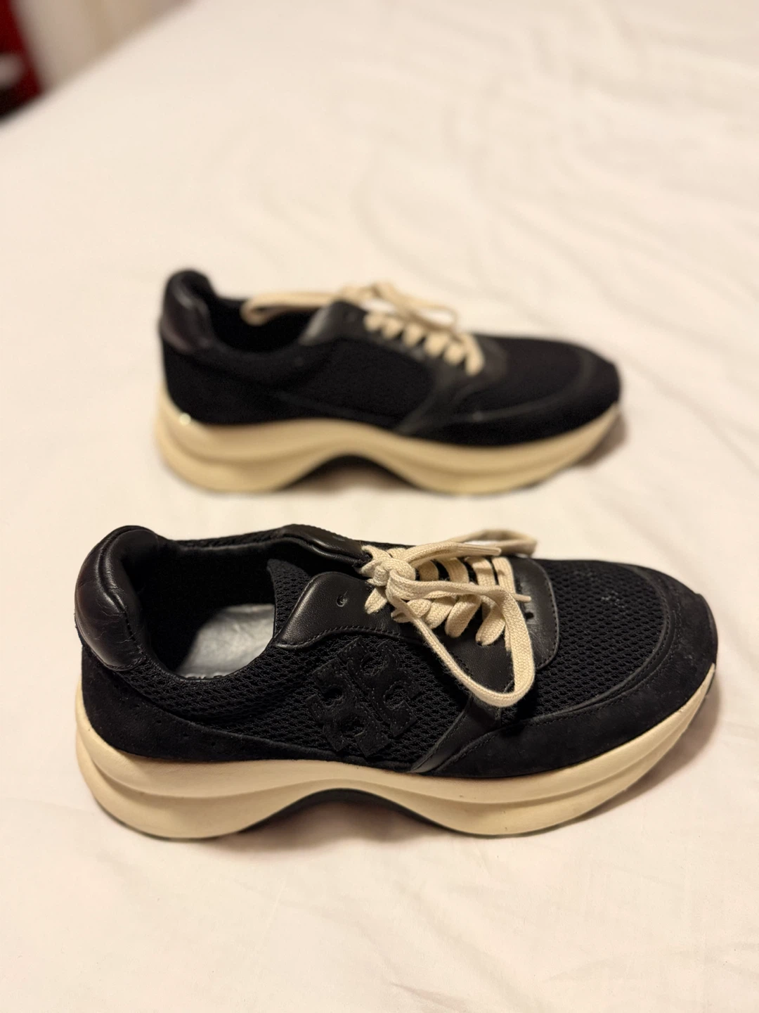 Tory Burch Miller Calf Leather Sneakers - photo 3