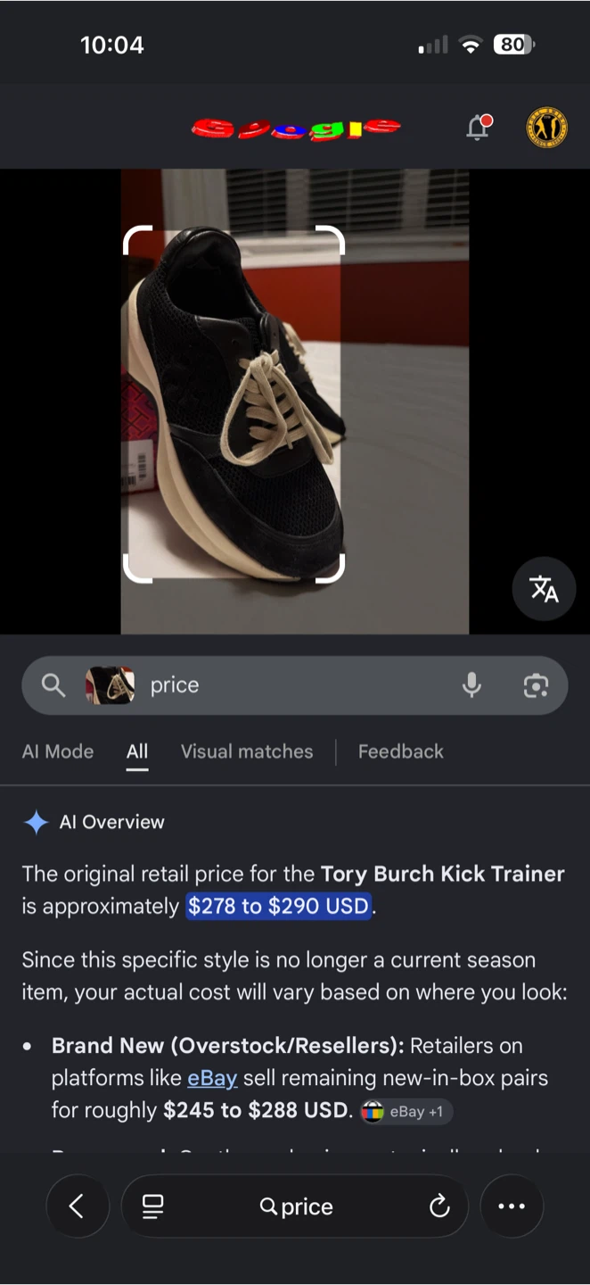 Tory Burch Miller Calf Leather Sneakers - photo 4