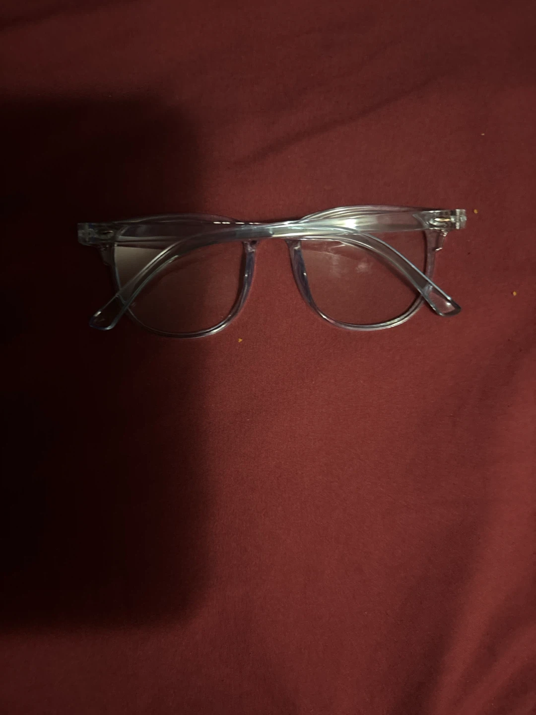 Clear frame blue light blocking glasses - photo 2