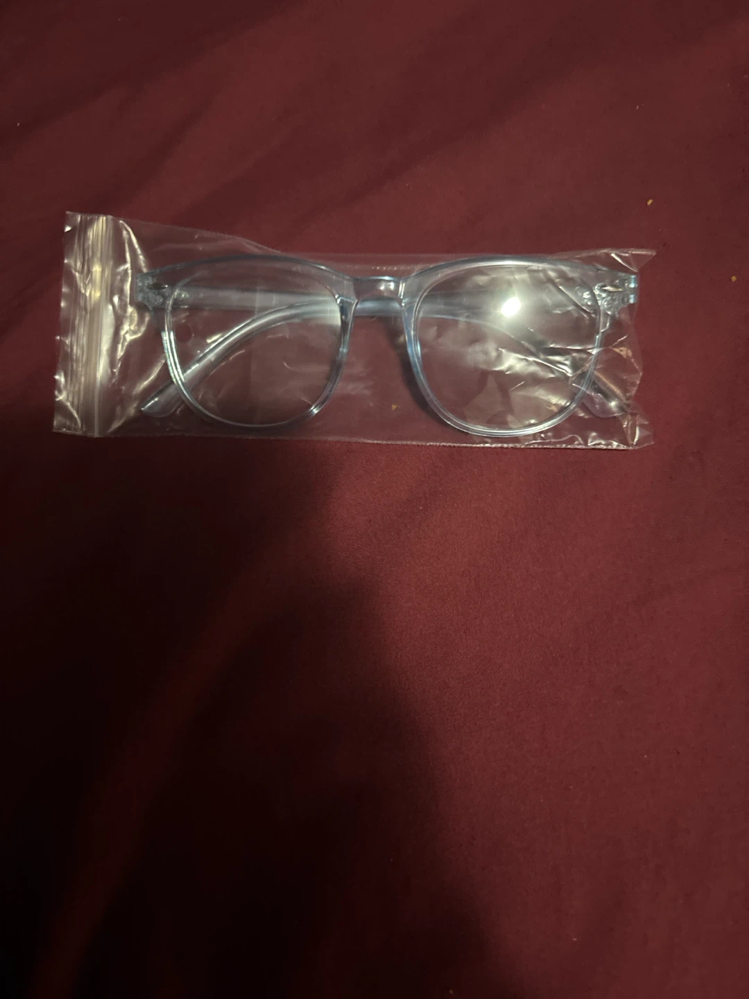 Clear frame blue light blocking glasses - photo 3