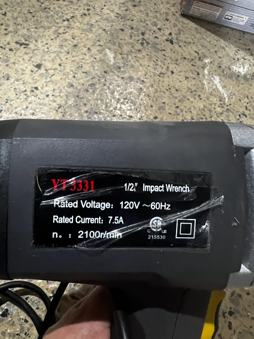 YAT YT3331 1/2" Impact Gun - photo 3