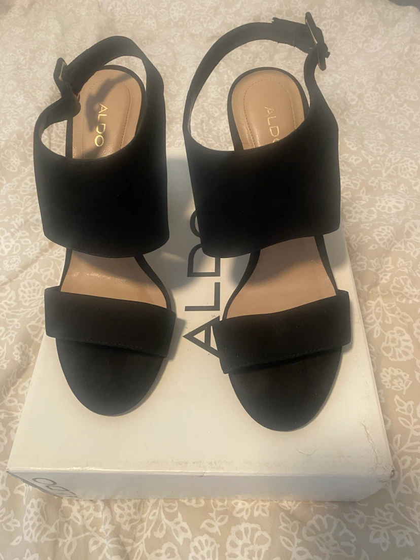ALDO Black Heeled Sandals - photo 2