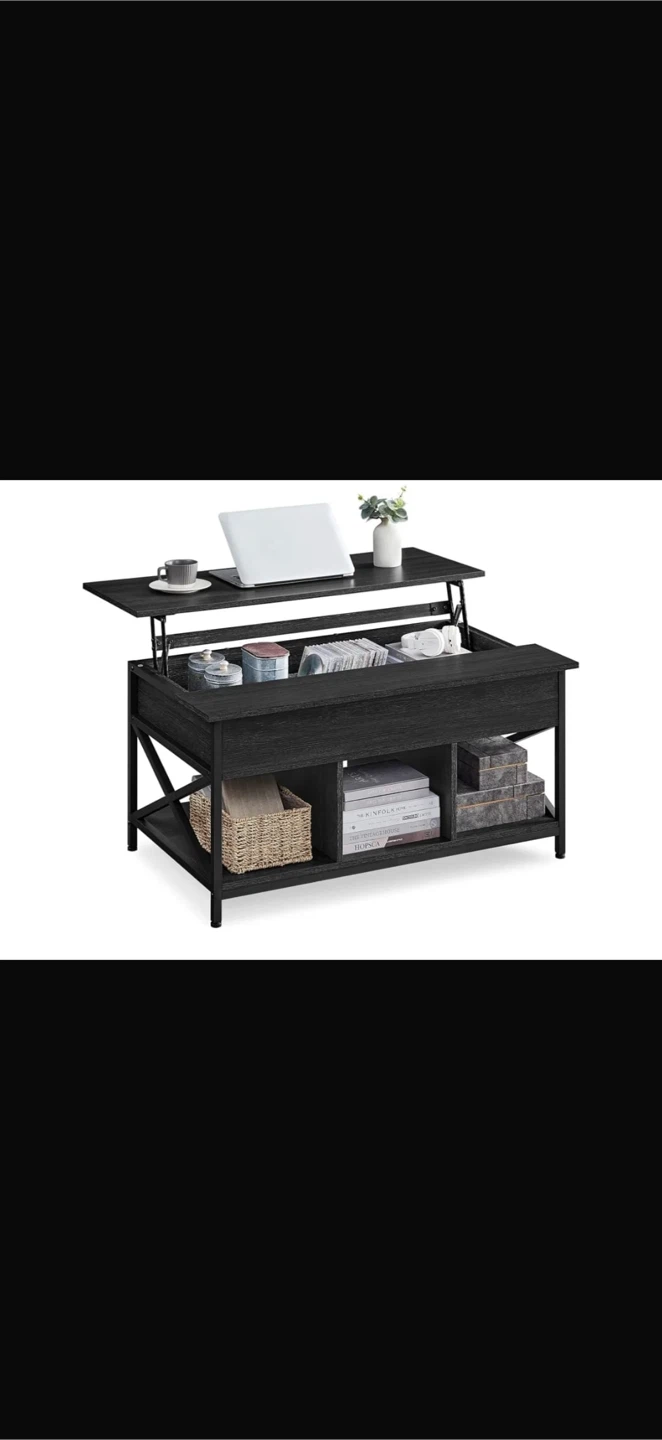 VASAGLE Lift-Top Coffee Table - photo 4
