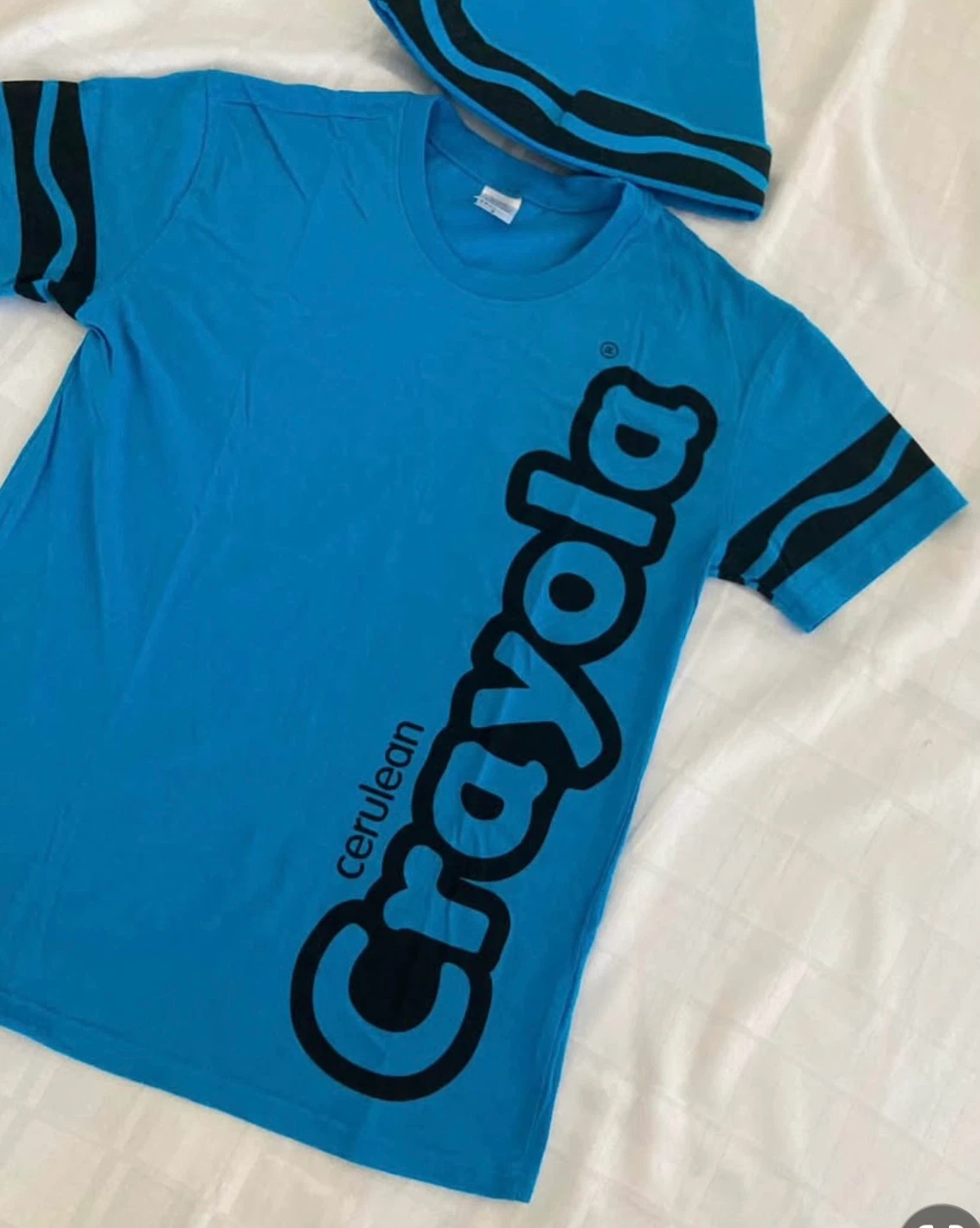 Crayola Cerulean T-shirt and Hat Set Costume - photo 2
