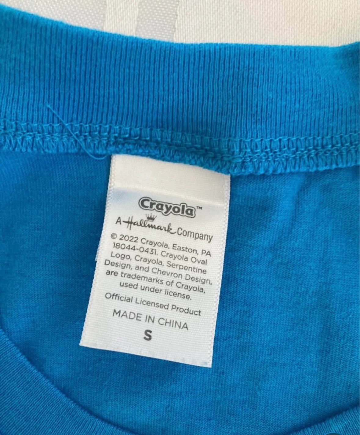 Crayola Cerulean T-shirt and Hat Set Costume - photo 3