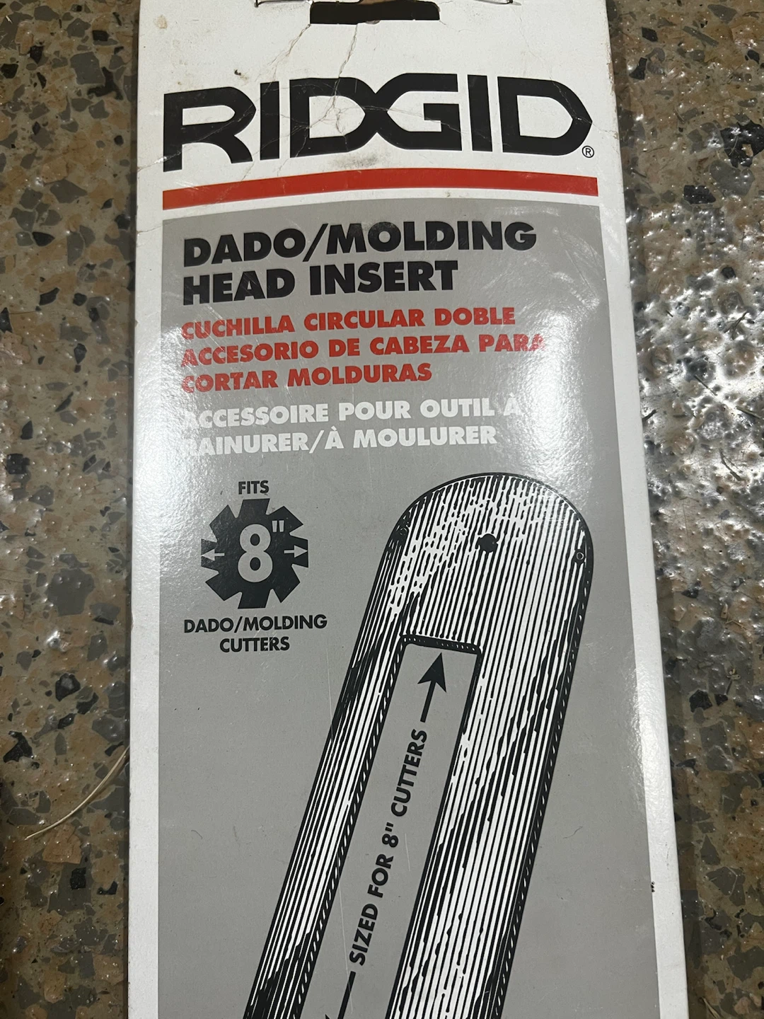 RIDGID Dado/Molding Head Insert AC1030 - photo 2