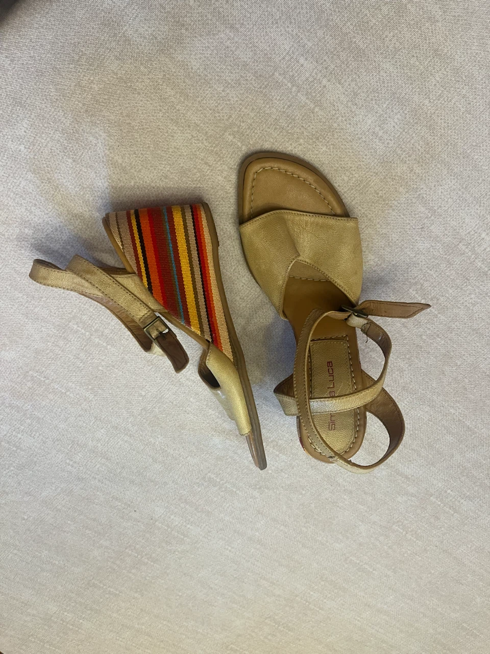 Sima Luca Wedge Sandals