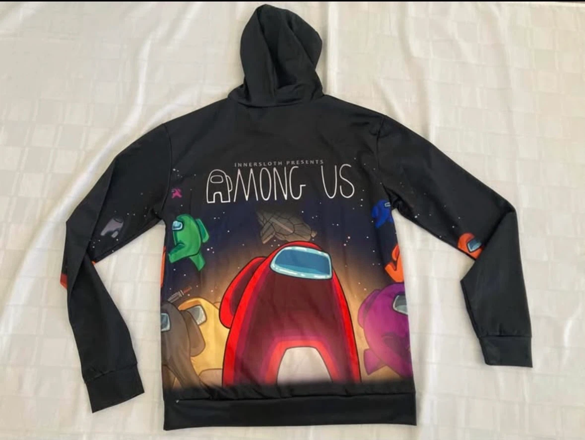 Among Us Graphic Hoodie - fits 14-16 yrs old/ men XS-S - photo 2