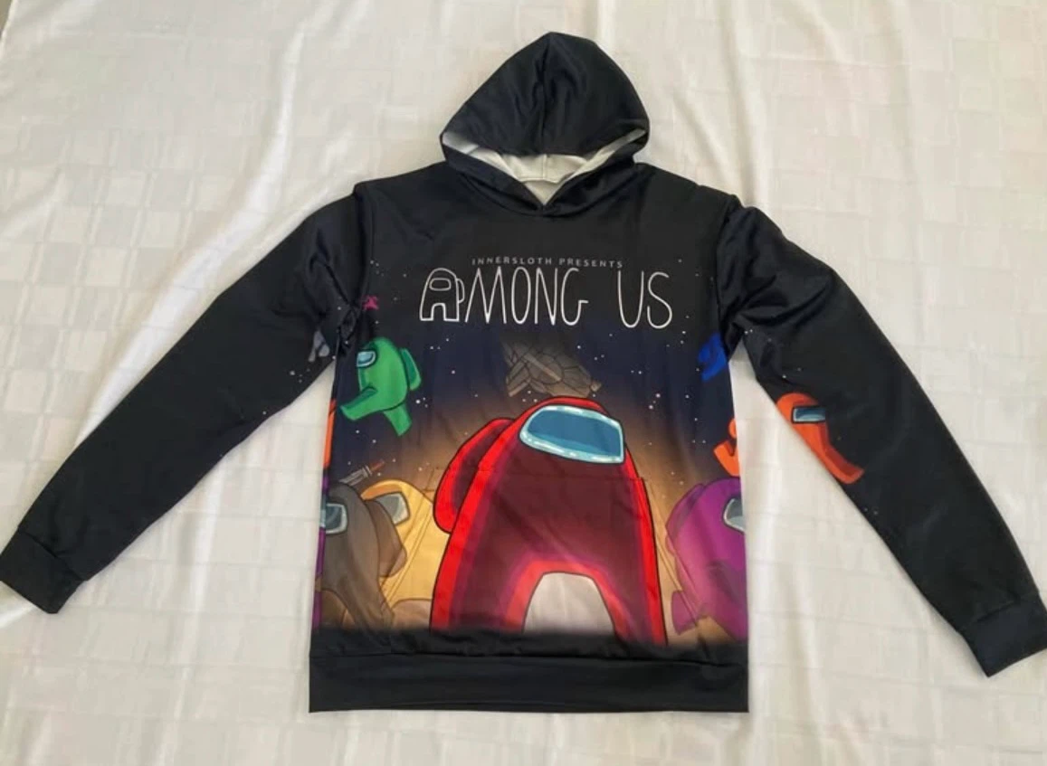 Among Us Graphic Hoodie - fits 14-16 yrs old/ men XS-S - photo 3