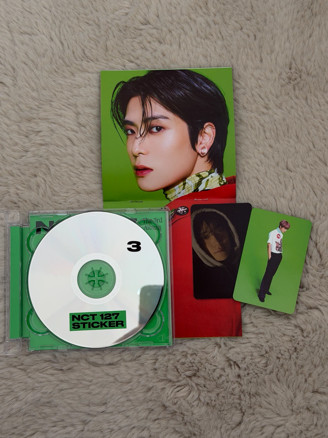 NCT 127 Sticker The 3rd Album CD, Jaehyun Version