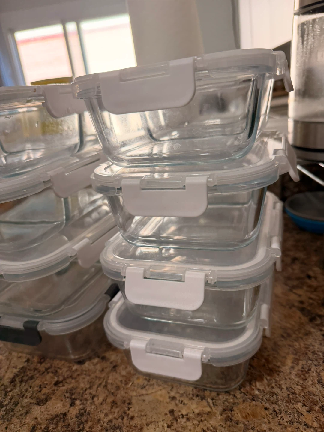 Set of 7 Glass Meal Prep Containers - photo 2