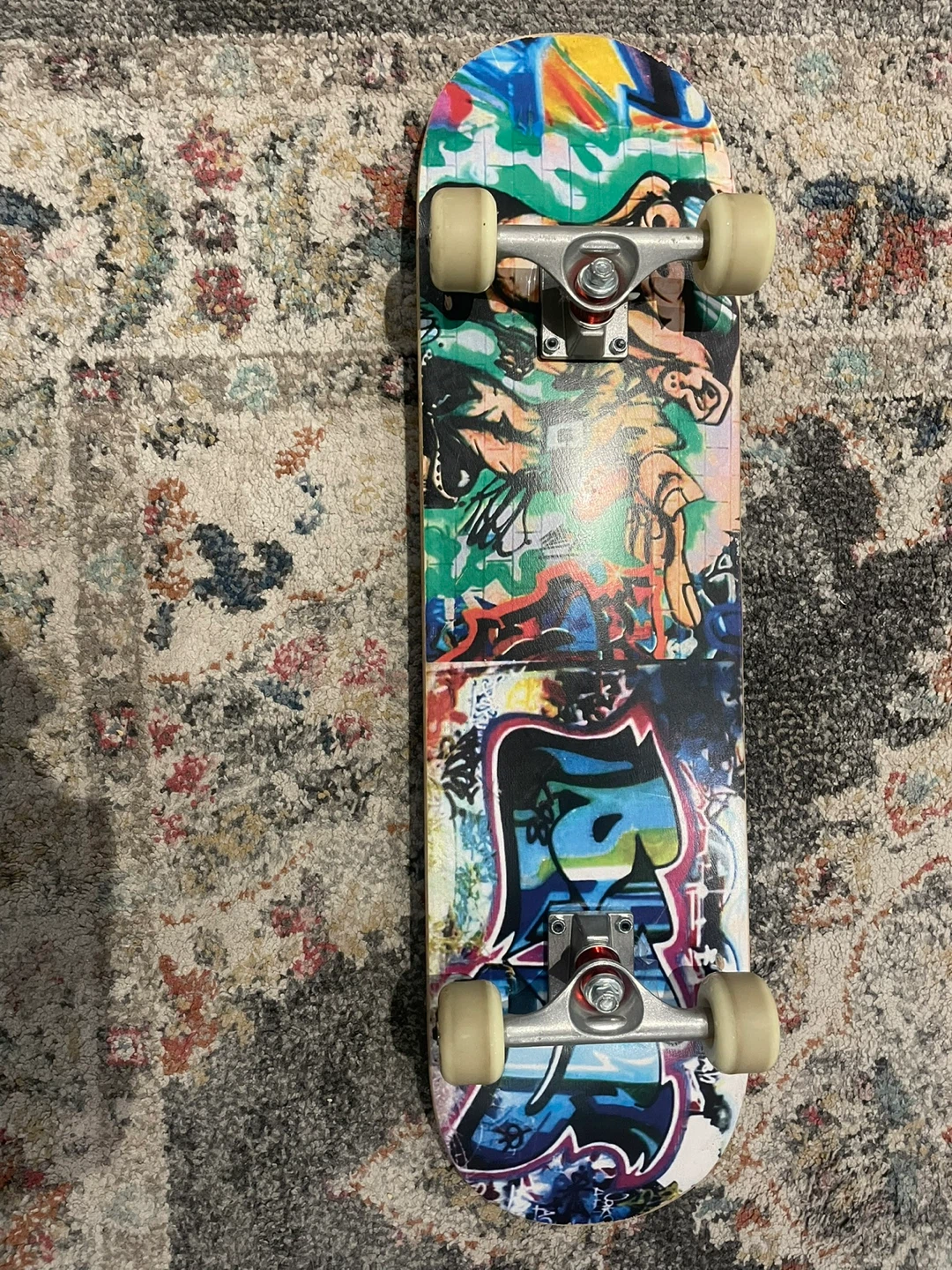 WHOMUE Skateboard with Graffiti Deck - photo 3