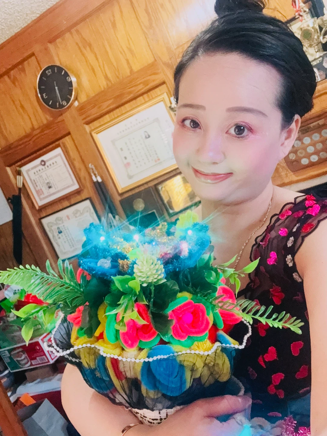 Artificial LED Light-up Flower Bouquet - photo 4