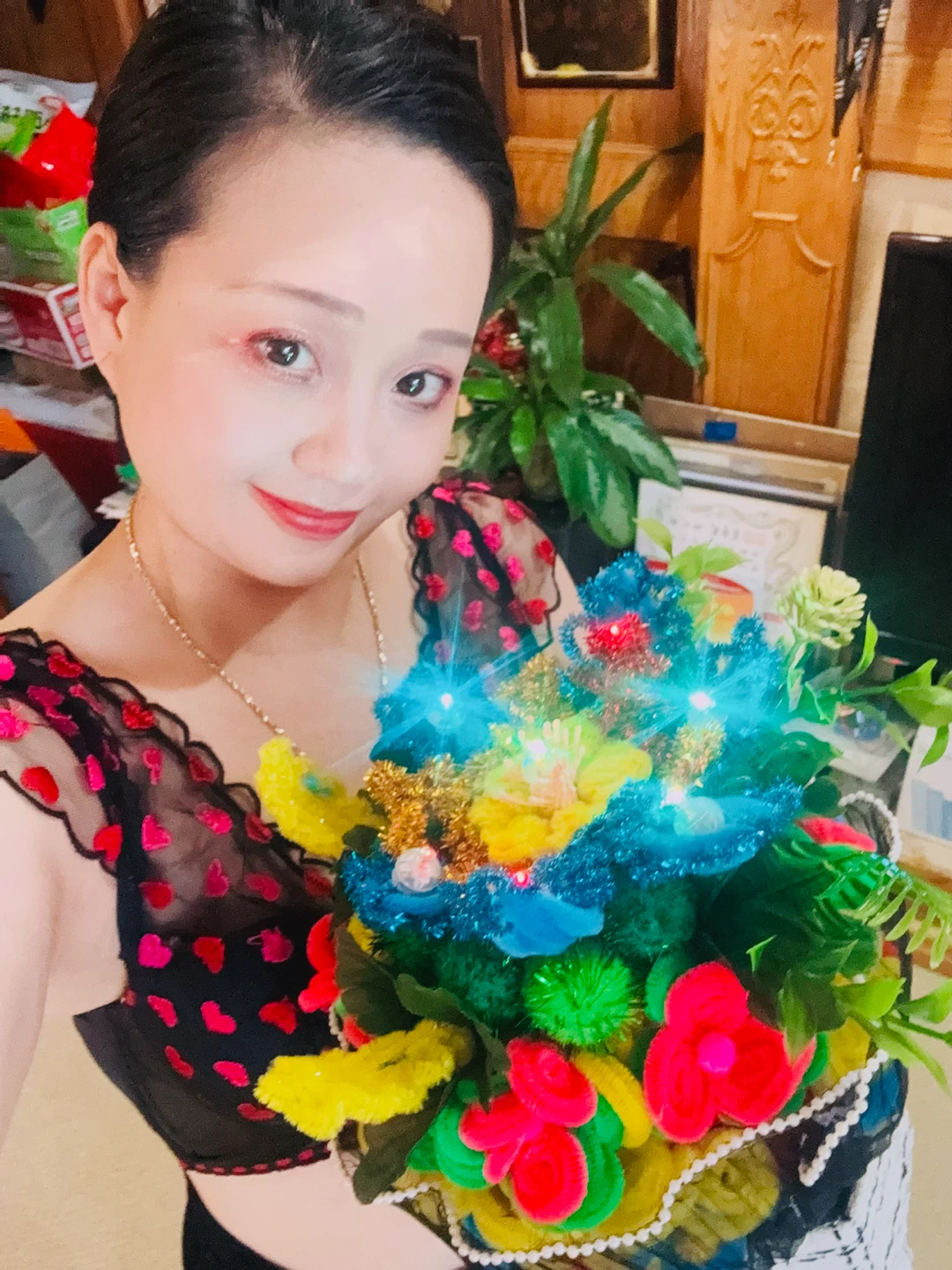 Artificial LED Light-up Flower Bouquet - photo 5