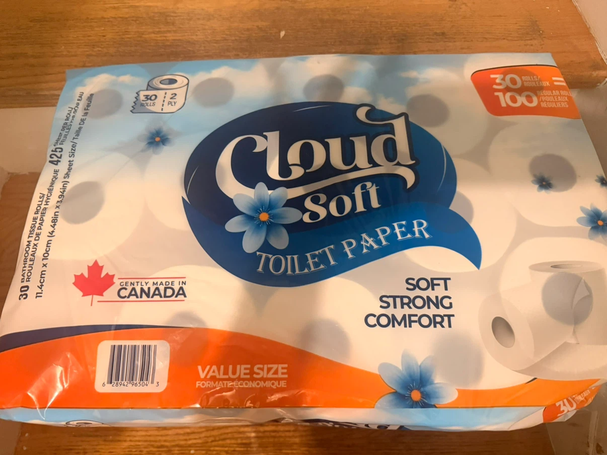 Cloud Soft Toilet Paper 30 Rolls - photo 4