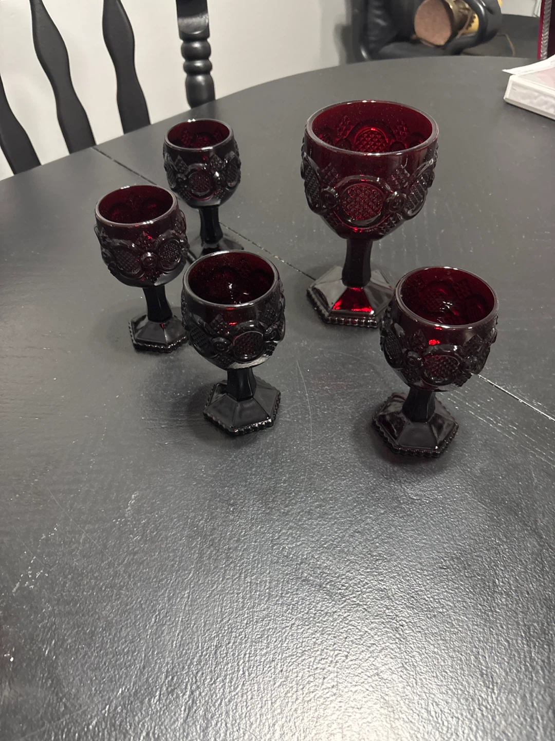 Vintage Avon Red Glass Collection - photo 2
