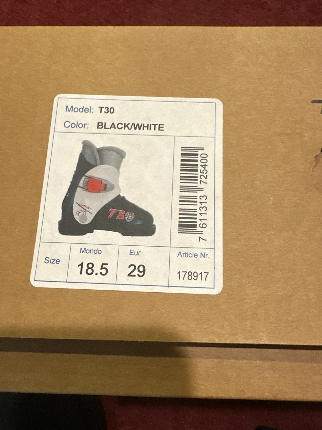 TecnoPro T30 Kids Ski Boots - Size 18.5 - photo 3
