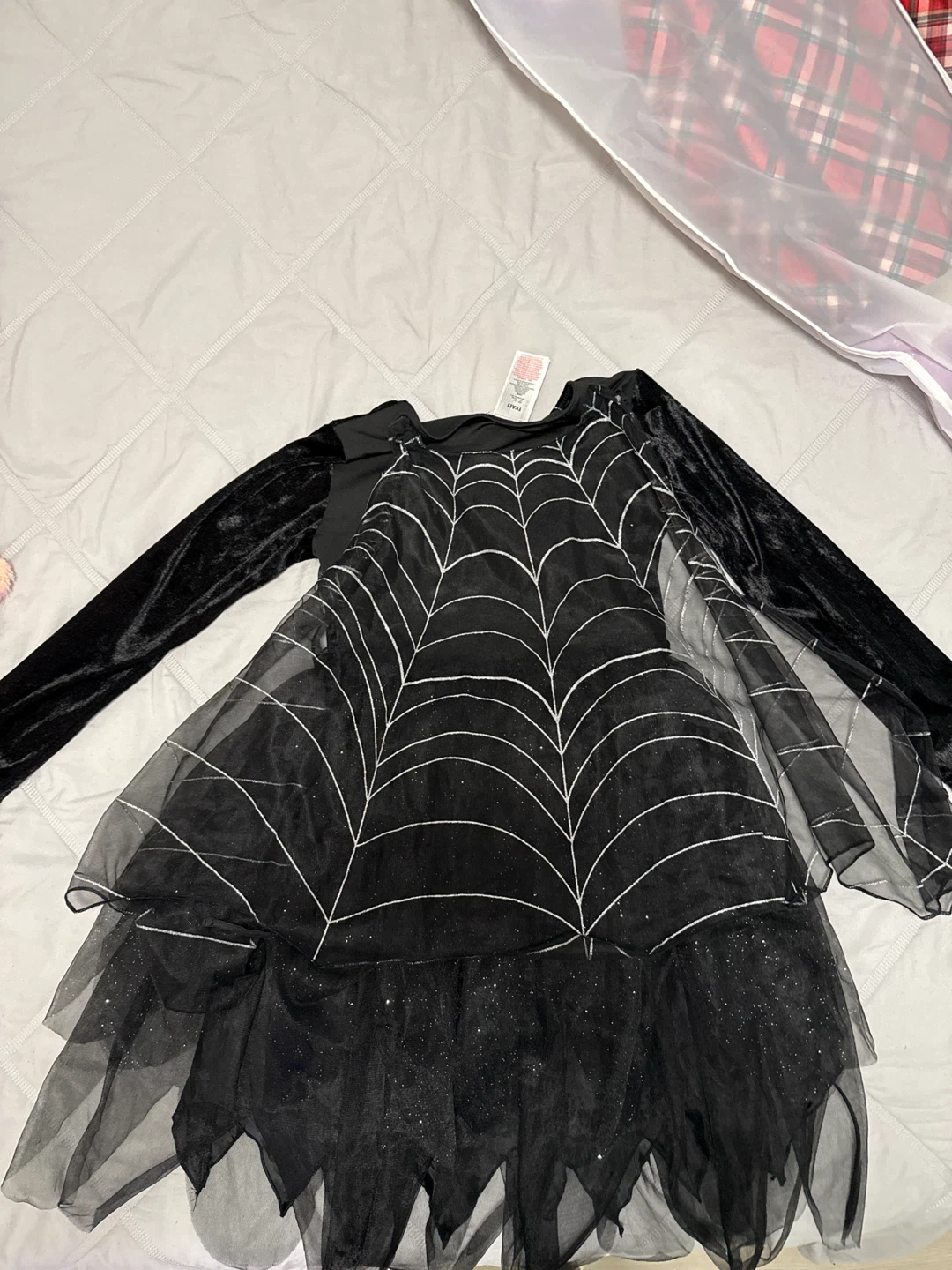 IKALI Kids Spider Web Dress Costume 10-12Y - photo 2