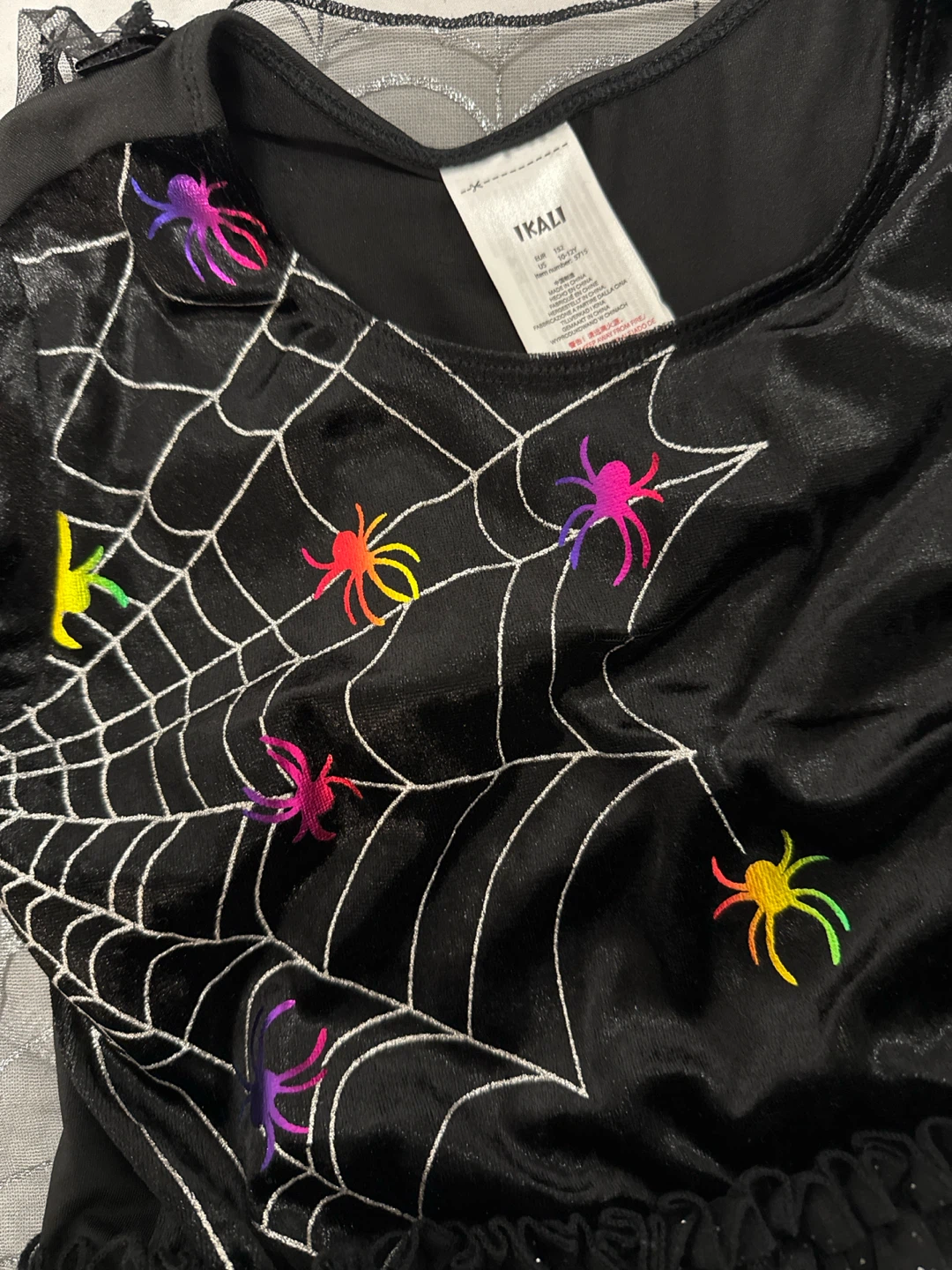 IKALI Kids Spider Web Dress Costume 10-12Y - photo 3